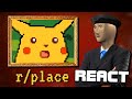 React Der Große Pixelkrieg Um R Place