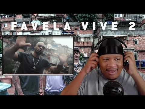 Reaction to Favela Vive 2 (Cypher) – ADL, BK, Funkero e MV Bill - Com Legendas