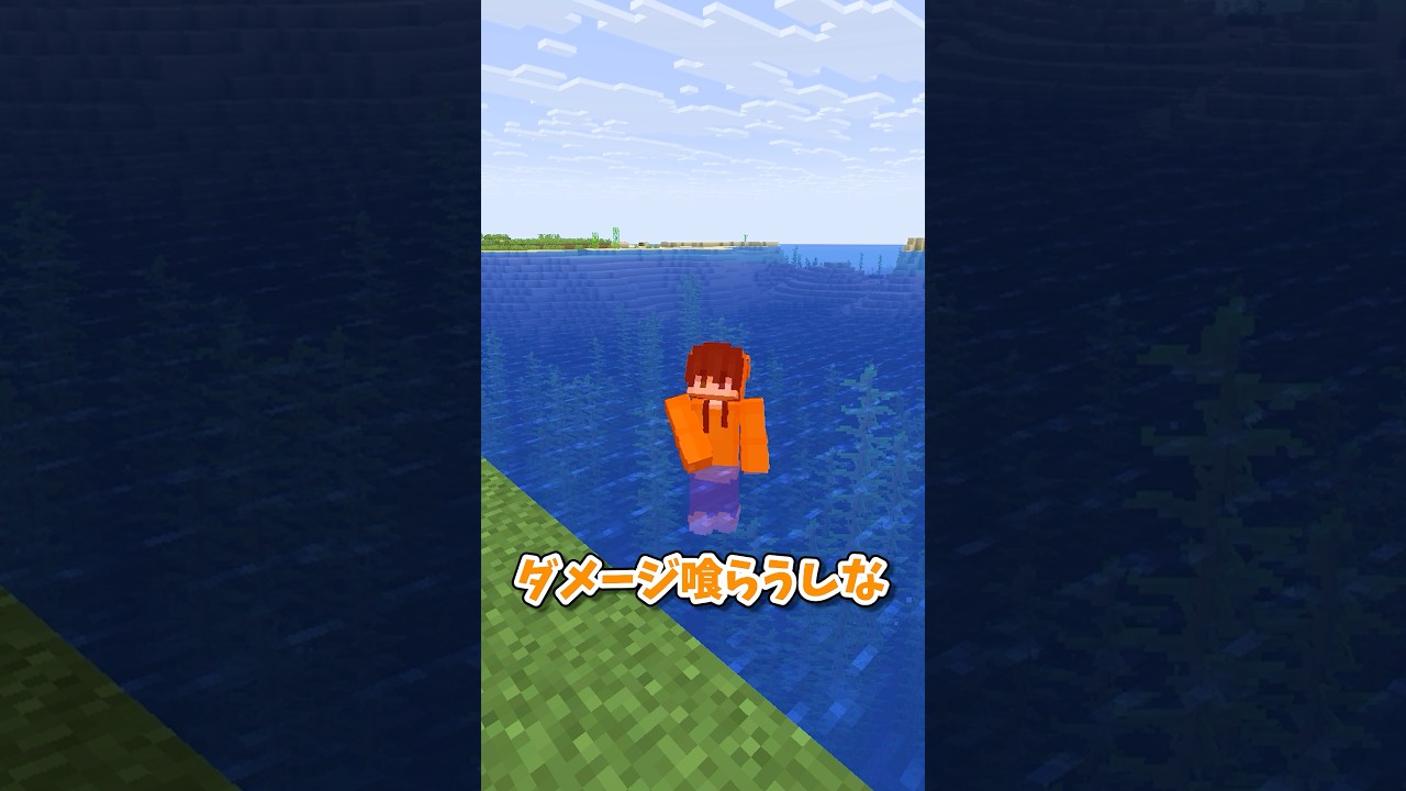 もしもマグマと水が入れ替わったら…#マイクラ