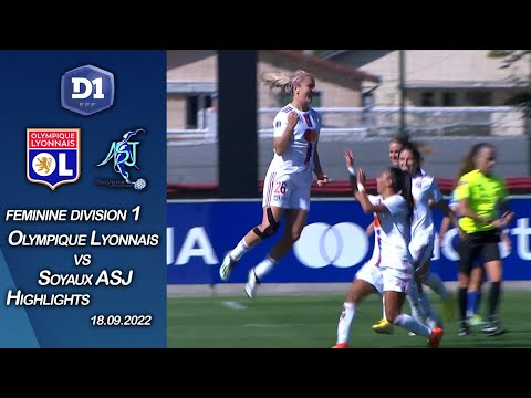 Olympique Lyonnais vs Soyaux ASJ Highlights|feminine division 1 2022/23