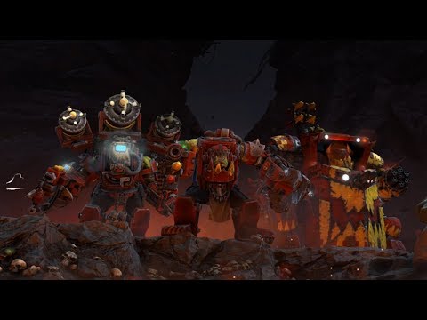 Orks (Evil Suns) vs Eldar (Saim-Hann), 3v3, Hard - Warhammer 40 000: Dawn Of War 3