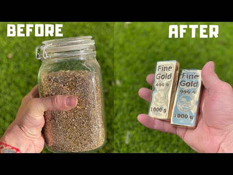 Scrap Swarf to Beautiful Bullion - Trash To Treasure - ASMR Metal Melting - 3 Casting Techniques