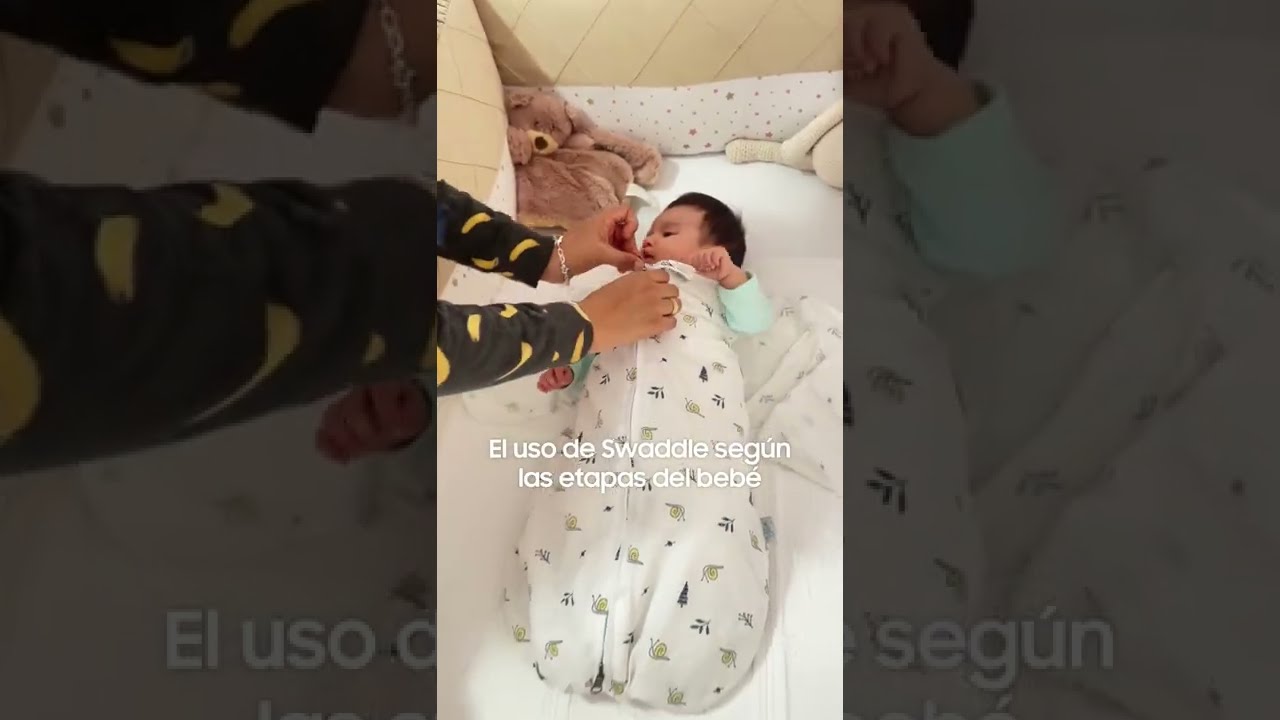 Etapas del Uso de Swaddle 2 en 1 - Baby Baloo