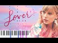 Taylor Swift - Lover - Piano Tutorial (Piano Cover + Sheets) - [Wedding Version]