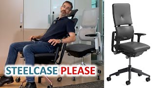 Should You Buy The Steelcase Please? | How To Adjust The Office Chair | Please vs Gesture