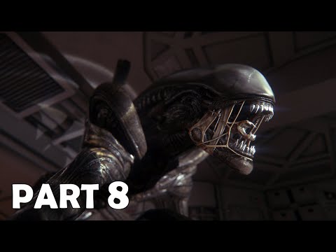 Alien: Isolation - Gameplay Walkthrough - Part 8 (1080p60f) - No Commentary