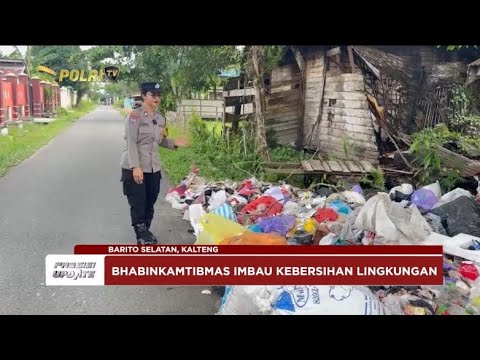 PRESISI UPDATE : BHABINKAMTIBMAS IMBAU KEBERSIHAN LINGKUNGAN 07/01/2025 17.00