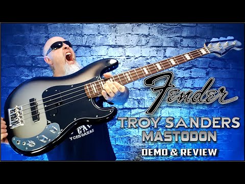 TROY SANDERS - FENDER BASS - DEMO & REVIEW