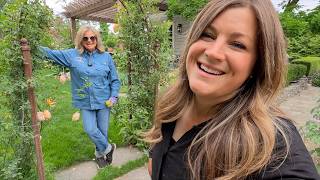 Garden Project & Updates in My Parent’s Garden! 🌿😍🍓