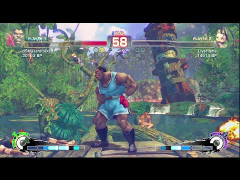 SSF4: d5Mashitolkeda (Boxer) VS LiveHame (Ibuki)