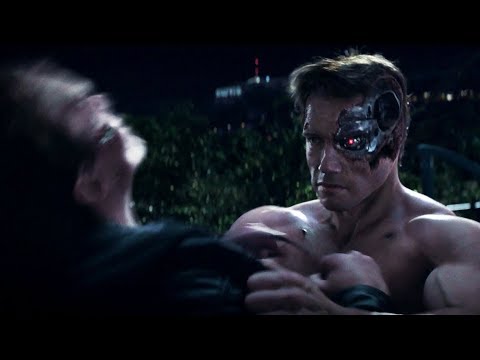 Reese Arrival \ Pops vs T-800 | Terminator Genisys