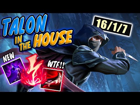 Talon MID vs Teemo Gameplay | NEW DUSKBLADE is INSANE | League of Legends Season 11 Build