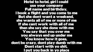Drake - Hate Sleeping Alone (Lyrics)