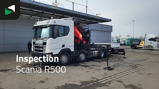 Бортовой грузовик Scania R500 8X2 NEW! Palfinger PK480 TEC Crane + Jib 2.5t Winch Lift+st | Изображение 4 - Autoline