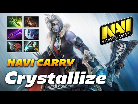 Crystallize Drow Ranger | Na'Vi Carry | Dota 2 Pro Gameplay