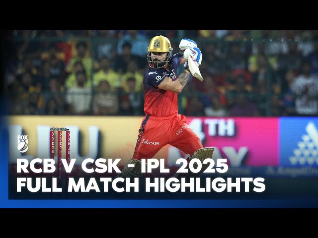 One last Kohli v Dhoni thriller? RCB v Chennai Super Kings I Match Highlights I IPL I Fox Cricket One last Kohli v Dhoni thriller? RCB v Chennai Super Kings I Match Highlights I IPL I Fox Cricket