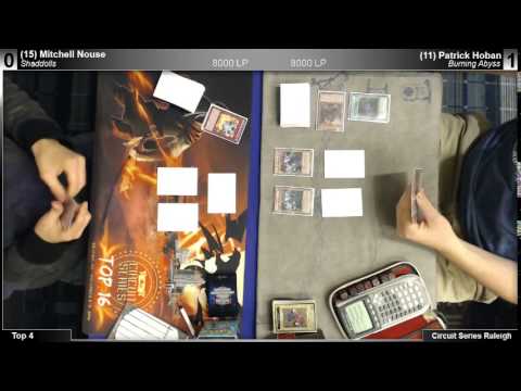 ARG Raleigh Top 4 - Mitchell Nouse (Shaddolls) vs. Patrick Hoban (Burning Abyss)