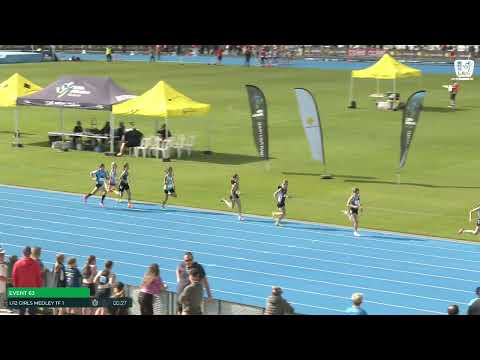 U12 Girls Medley Relay Timed Final 1: 2022/23 Commonwealth Bank State Relay Championships