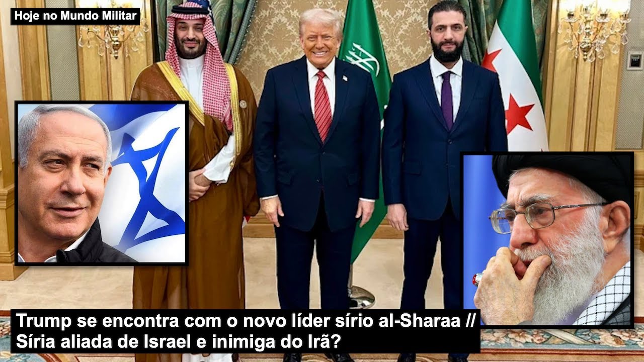 Trump meets with new Syrian leader al-Sharaa – Syria an ally of Israel and an enemy of Iran?