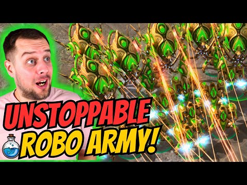 Nobody can stop MASS Colossus/Immortal! | Protoss Mech #9 StarCraft 2