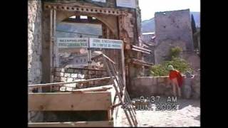 preview picture of video 'MOSTAR-Passage of the city - 2002-Bosna a Hercegovina'