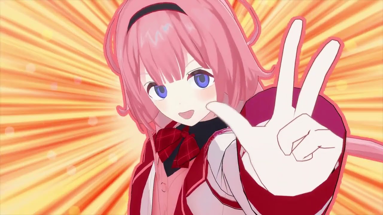 【にじさんじMMD】社に追いつめられるしば、助けるサンゴ、笑うアンジュ