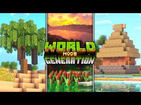 TOP 20+ Minecraft World Generation Mods (Ep. 1) | 1.21.x - 1.20.1 (Forge/Fabric)