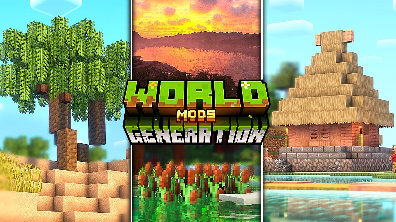 TOP 20+ Minecraft World Generation Mods (Ep. 1) | 1.21.x - 1.20.1 (Forge/Fabric)