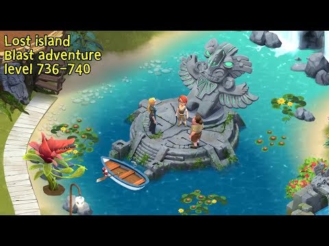 ✅[퍼즐] 미스터리 아일랜드 : 모험의 시작 [Lost island level 736-740]