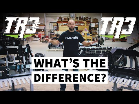 What's the difference between the TR3 and TR3-E - ABI Dirt