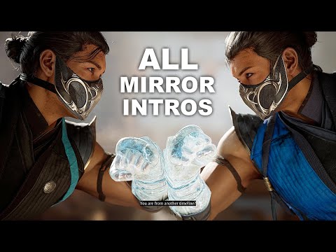Mortal Kombat 1 All Mirror Intros Dialogue Character Banter MK1
