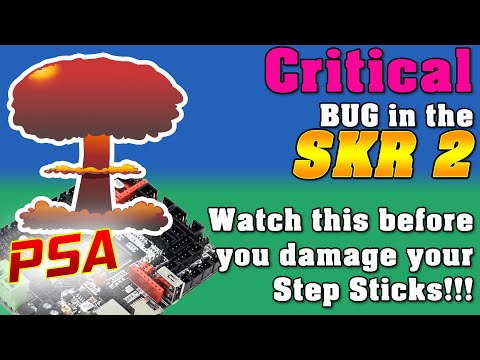SKR2 TMC2209 Bug! | Don't Destroy Your Step Sticks!