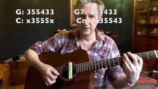 One Scotch, One Bourbon, One Beer - Amos Milburn, Guitar Tutorial