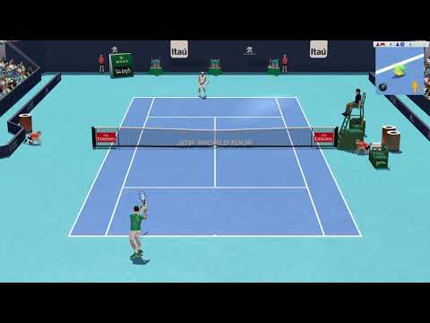 Djokovic vs Lorenzi  Full Ace Tennis ATP1000 R32 Miami