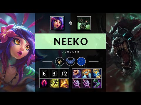 Neeko Jungle vs Warwick - EUW Diamond Patch 25.14