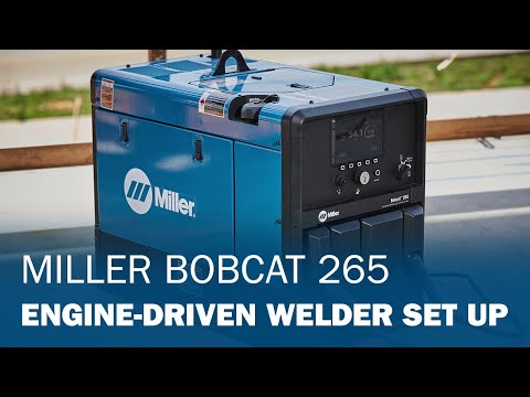 Miller Bobcat™ 265 Engine-Driven Welder Set Up Video