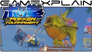 Pokkén Tournament - New Magikarp Festival Stage (Weavile VS Pikachu)