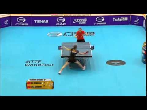 Kuwait Open 2015 Highlights: LI Xiaoxia CHN vs LIU Shiwen CHN (1/2 FINAL)