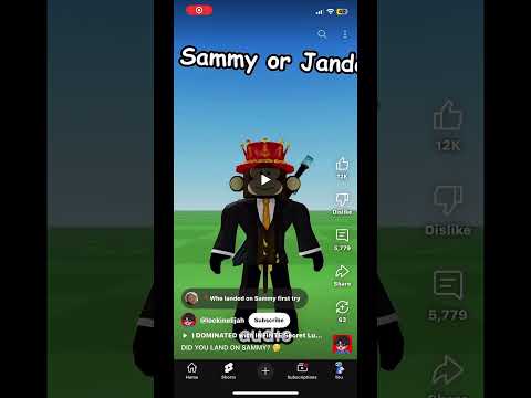 I got Sammy! So like and sub!!!