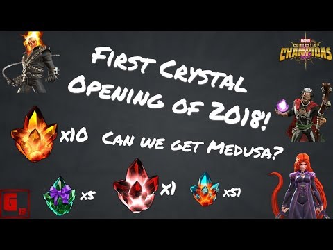 Big opening for Medusa (10x4* & 1x5*) + Greater gifting crystals