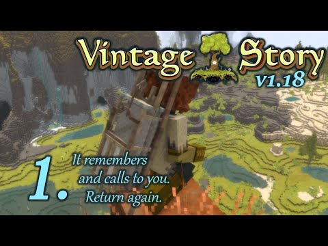 Another Year of Wilderness Survival - Let's Play Vintage Story 1.18 Part 1