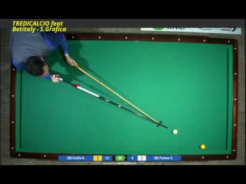 CARILLO vs PASTORE - 2^PROVA BILIARDO BTP 2016/17 CASERTA