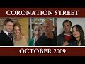 Coronation Street October 2009
