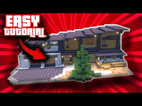 EPIC Modern House Build! | Minecraft Tutorial