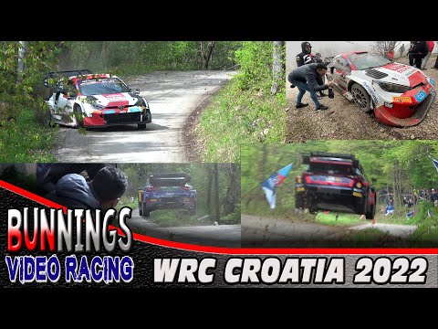 WRC Rally Croatia 2022 - @BunningsVideo