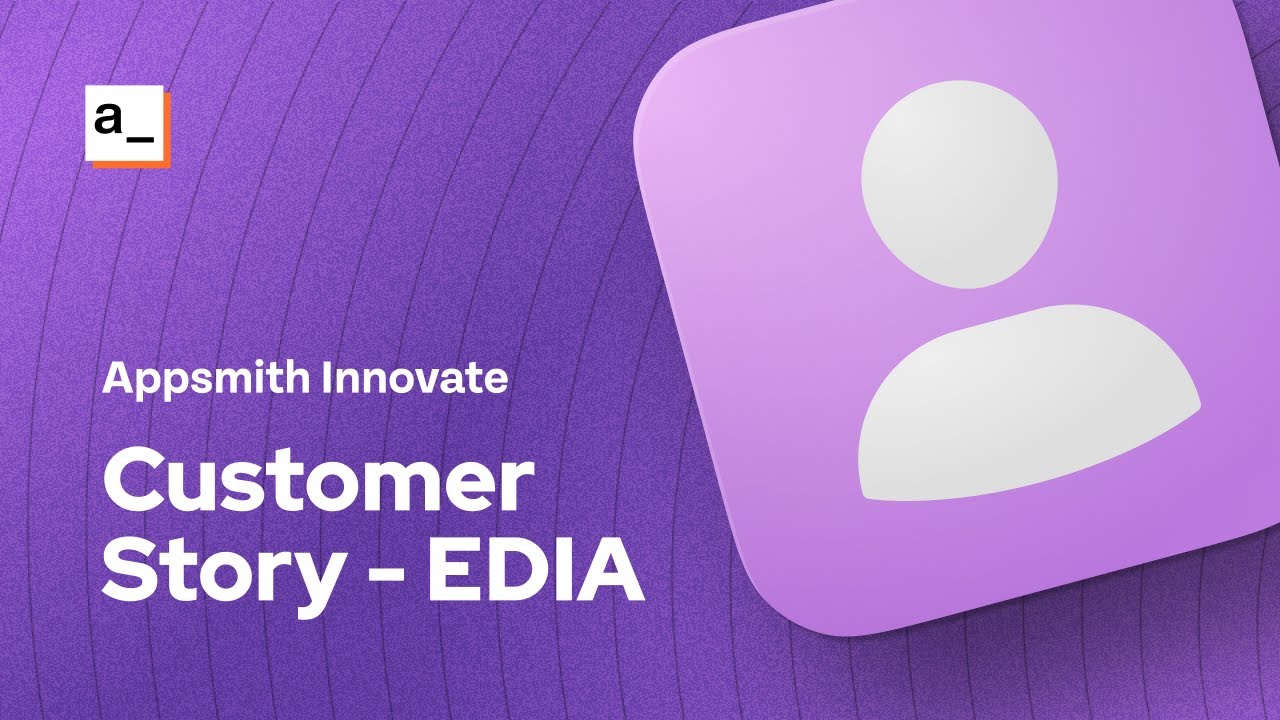 How Appsmith helped EDIA decrease the maintenance time of internal tools