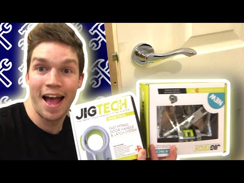 HOW TO INSTALL / FIT DOOR HANDLES AND LATCHS - JIGTECH HANDLE PRO INSTALLATION KIT JTP6000