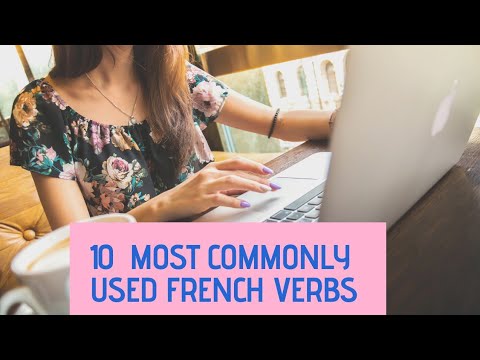 10 Most commonly used verbs in French with conjugation 💯 || French learning || French course