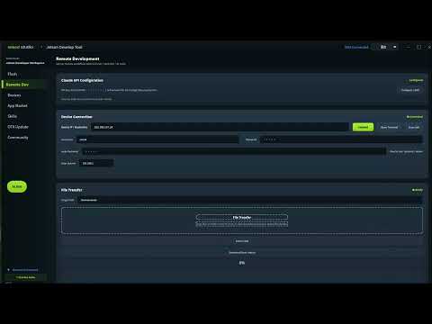 Seeed Jetson Develop Tool Usage Demo