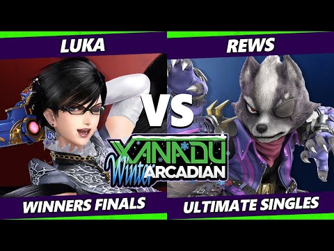 Xanadu Winter Arcadian Winners Finals - Luka (Bayonetta) Vs. Rews (Wolf) Smash Ultimate - SSBU